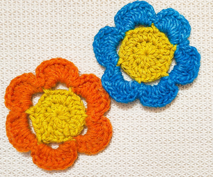 How to Crochet a Simple Flower Embellishment