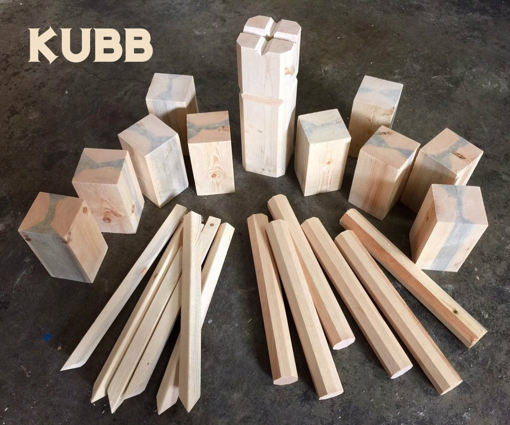DIY Kubb Set