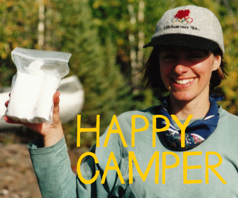 Ziplock Toilet Paper Dispenser - Camping and Canoeing