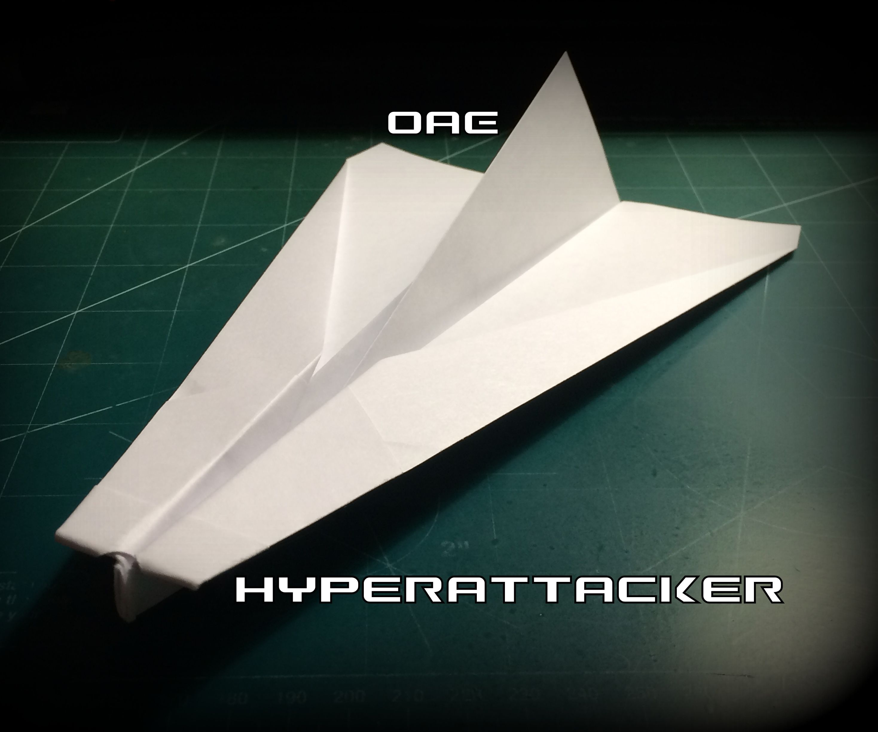 How to Make the HyperAttacker Paper Airplane
