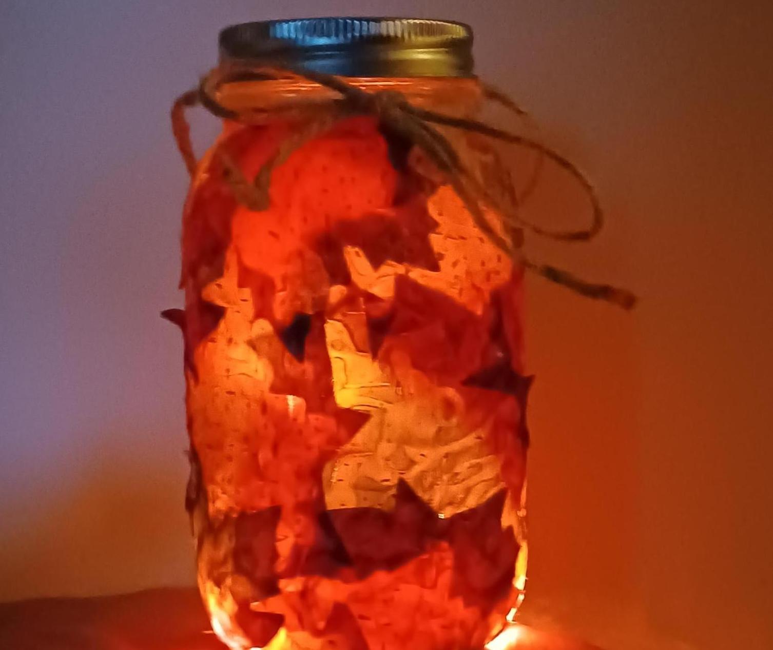 Fall Leaf Lantern