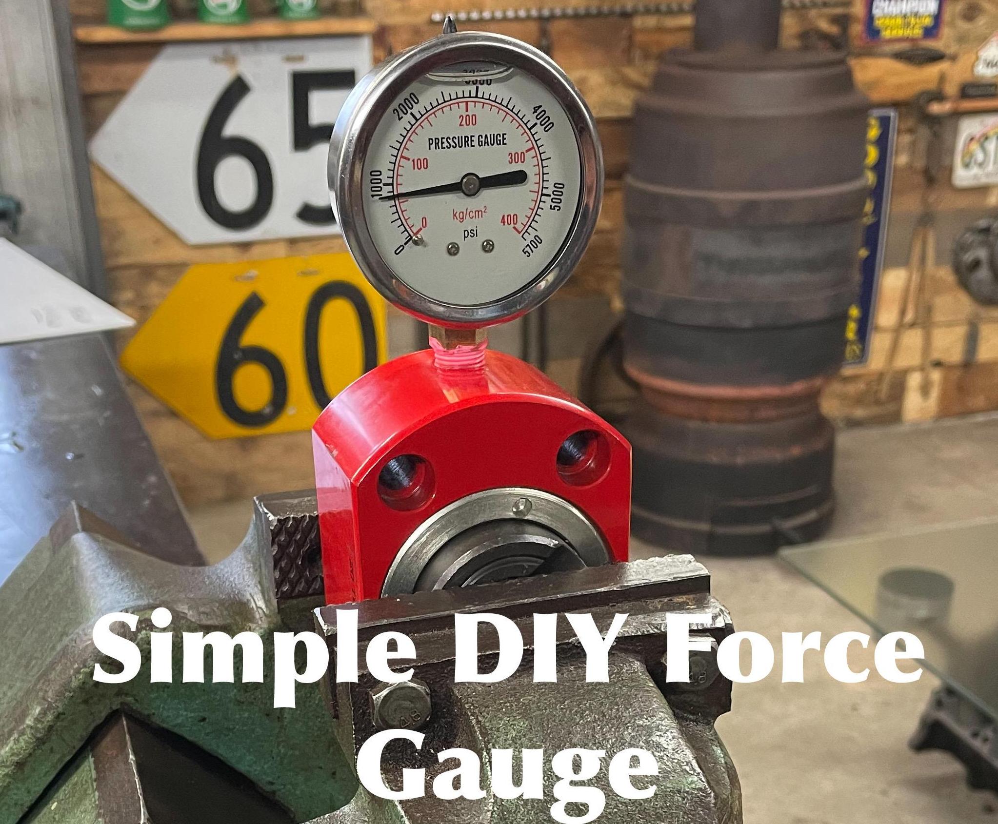 Simple DIY Force Gauge