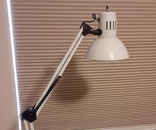 Swing Arm Desk Lamp Reflector Upgrade