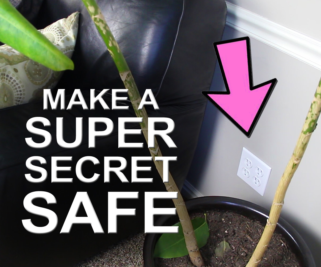 How To Make A Super Secret Safe - For Less Than $3