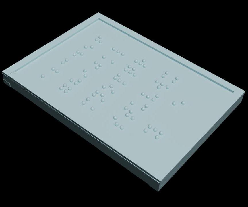 Diseño Para La Impresión 3D-Herramientas Pedagógicas Para El Aprendizaje Braille