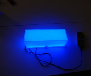 Arduino-based Gyroscope-controlled Glass Desk Light