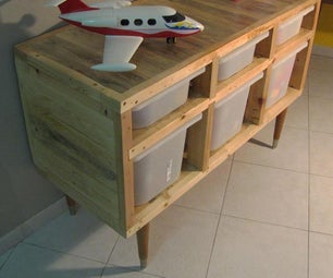 How to Build Storage Boxes Cabinet From Recycled Materials