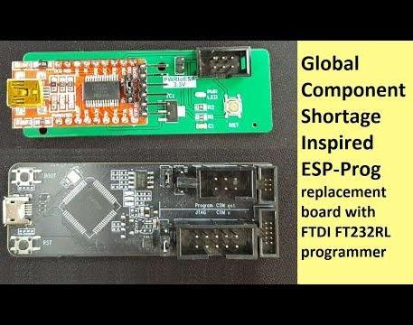 ESP-Prog Alternative With FT232RL for ESP32, ESP8266 and Others.