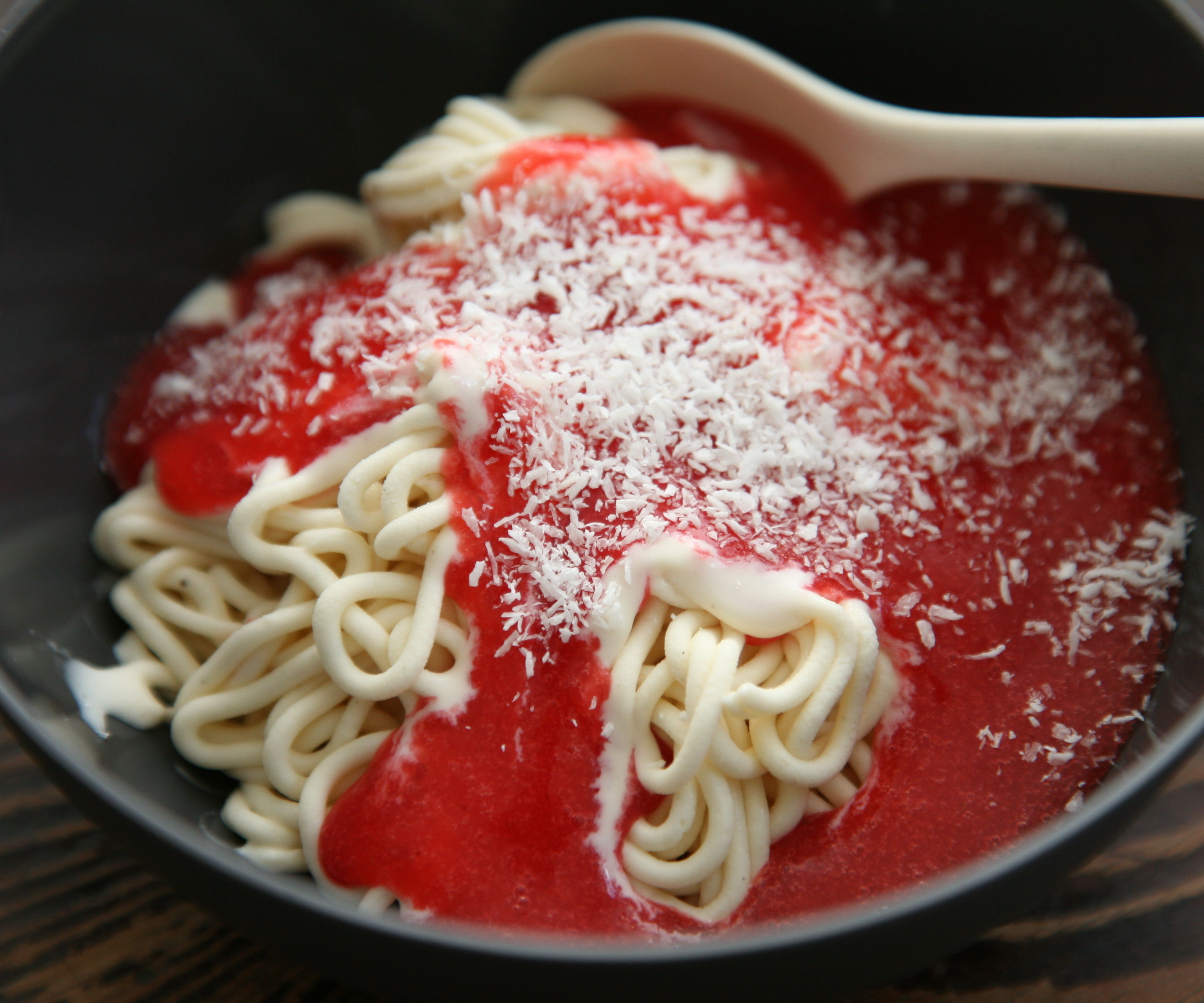 Spaghettieis - Ice Cream Spaghetti