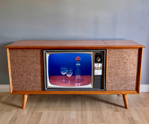 Vintage TV Console Revamp