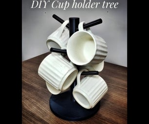 DIY Cup Holder Tree for Your Kitchen