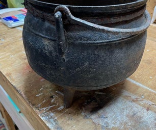 Restore an Antique Cast Iron Cauldron / Family Heirloom
