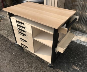 DIY Tool Cart / Kitchen Island