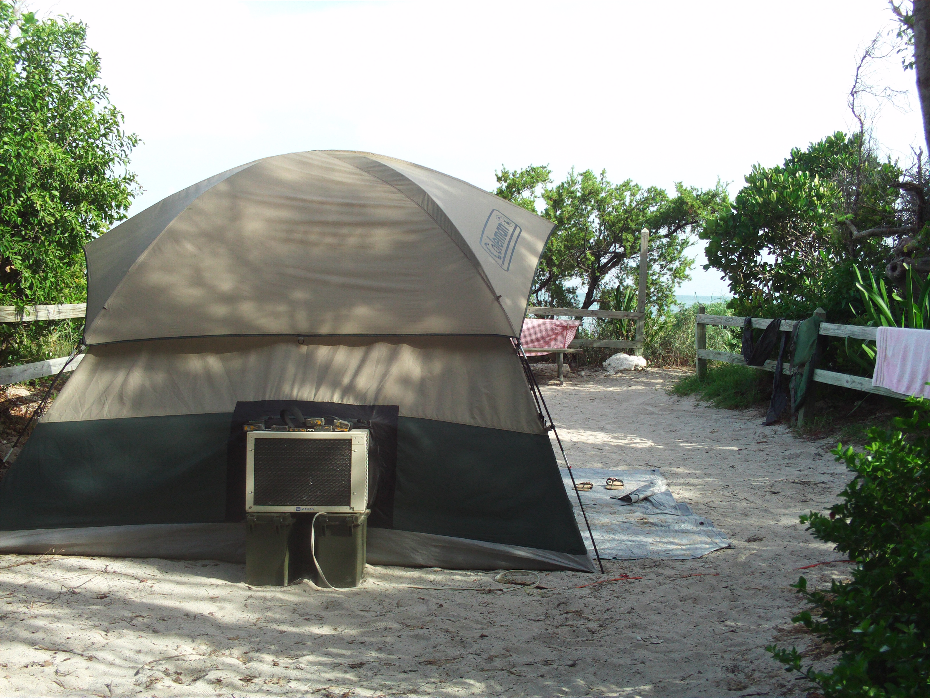 Air Conditoned Tent for those hot months