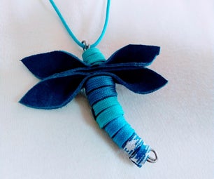 Easy to Make Dragonfly Pendant
