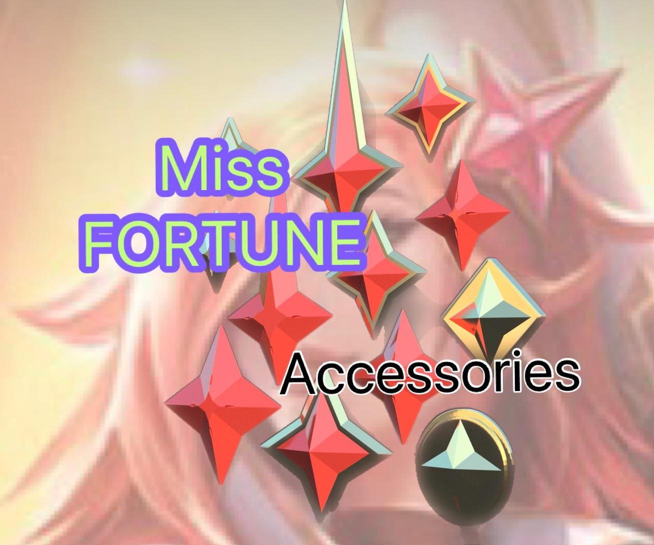 Miss Fortune (League of Legends) - Accessories - 3D Printed 