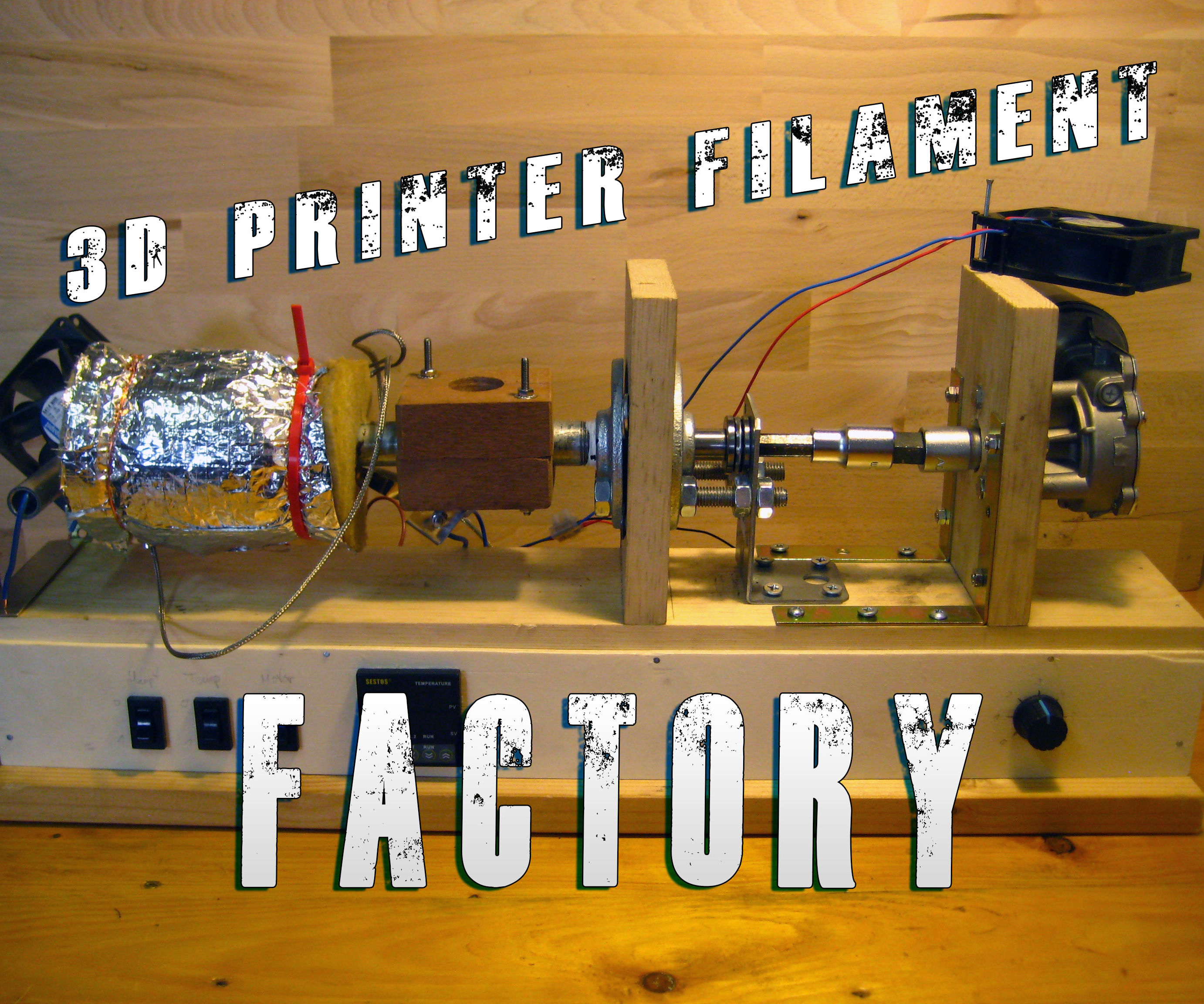 Build Your Own 3d Printer Filament Factory (Filament Extruder)