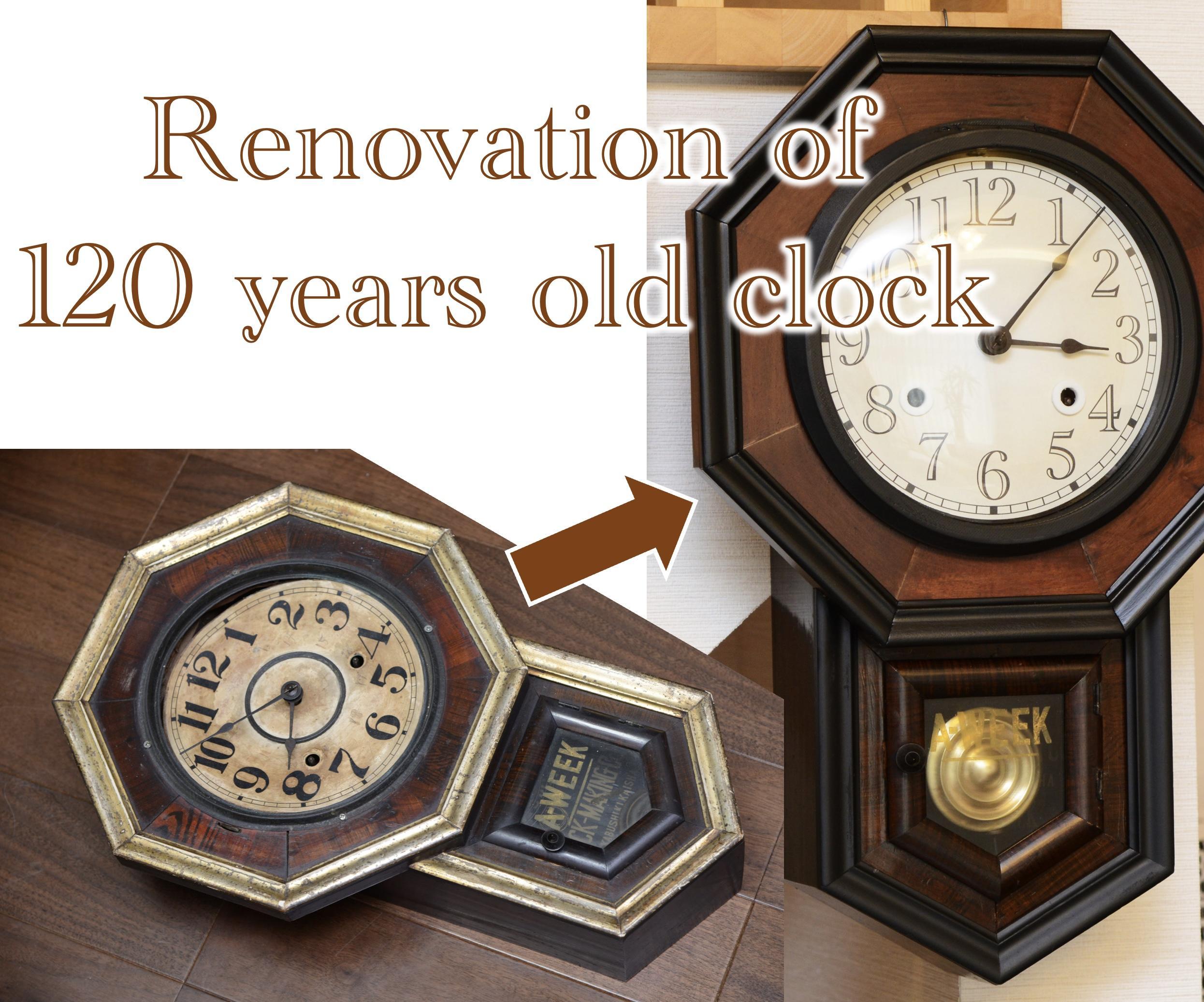 Renovation of 120 Years Old Clock