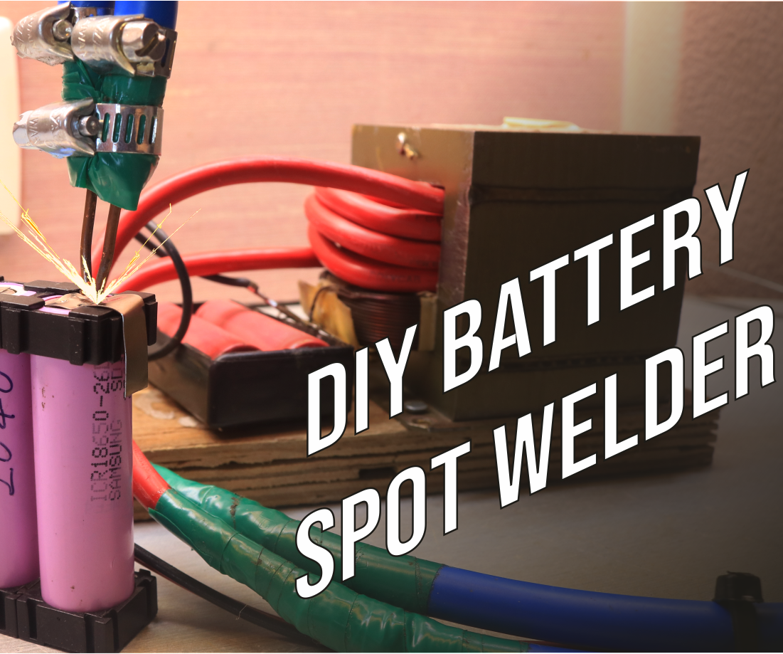 DIY Battery Spot Welder!