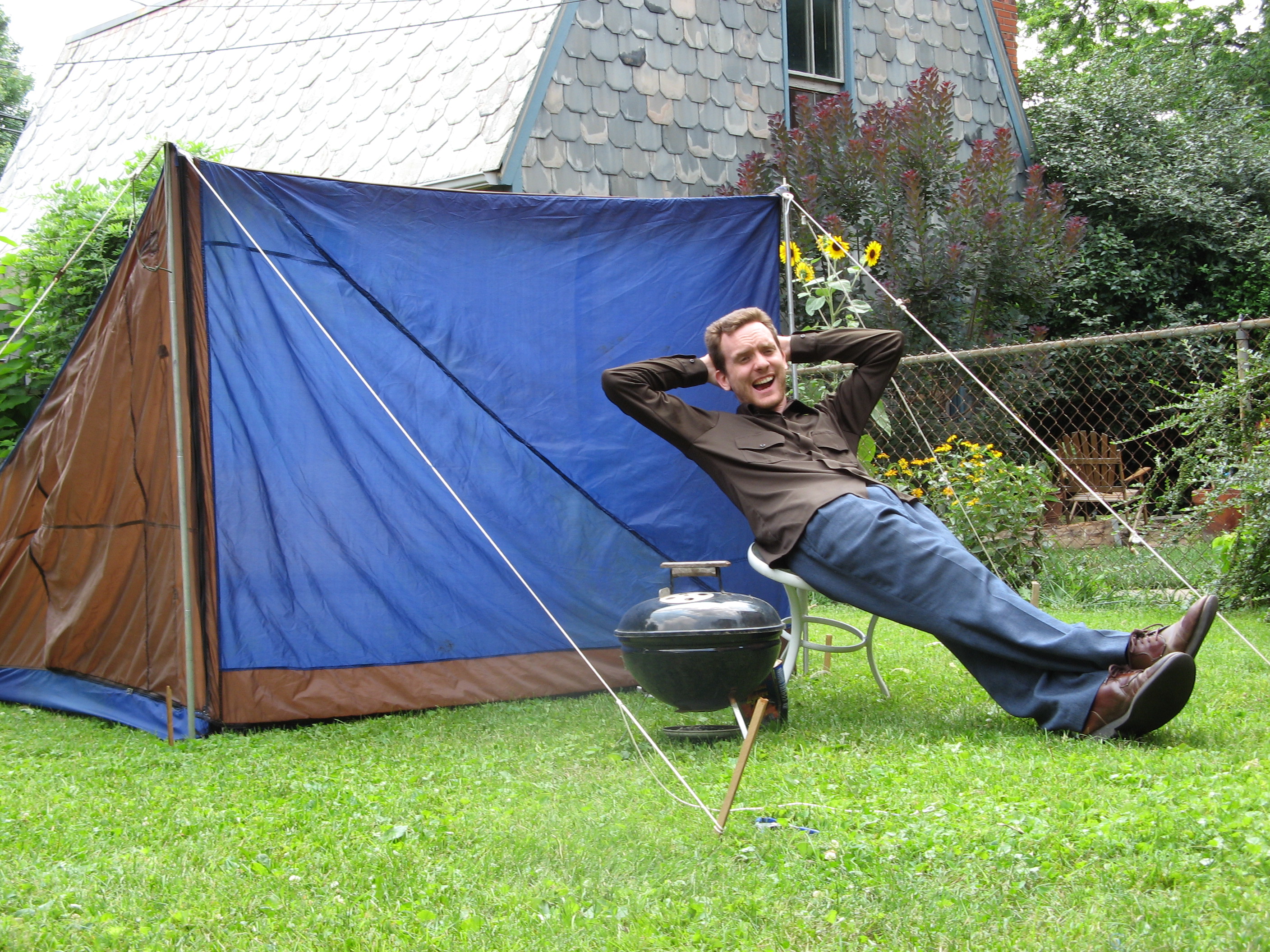 The Near-Perfect Tent: Design and Build a Recycled Tent