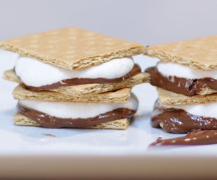 Microwave S'mores