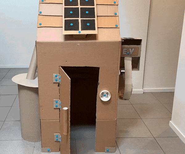 Sustainable Cardboard Tiny House