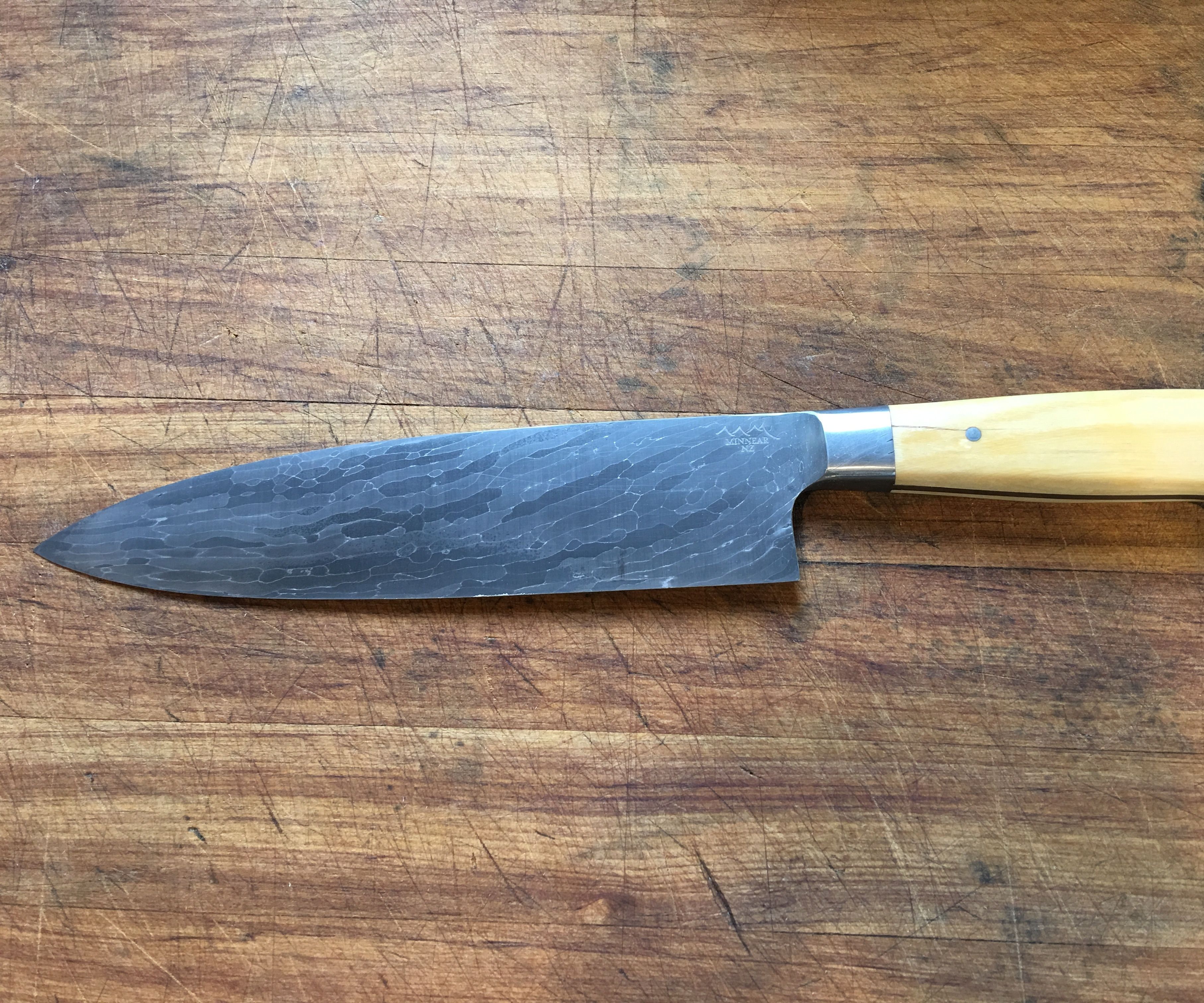 Knife Forged From Bicycle Spokes - a Truly Bespoke Knife!