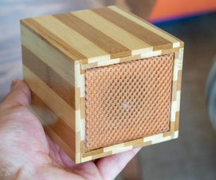 Bamboo Bluetooth Speaker From Old Cutting Board