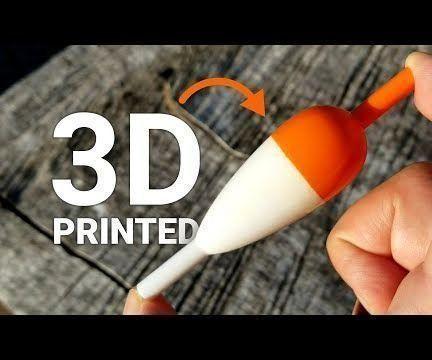 3D Printed Bobbers / Fishing Floats - Design, Make, and Test