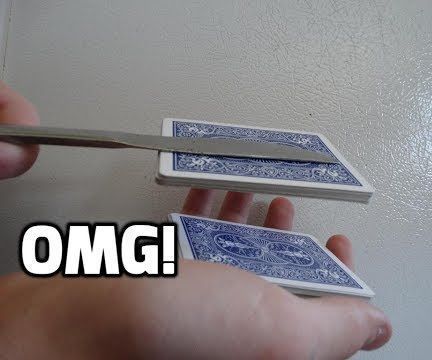 How to Do Awesome Magic Trick With a Knife! 