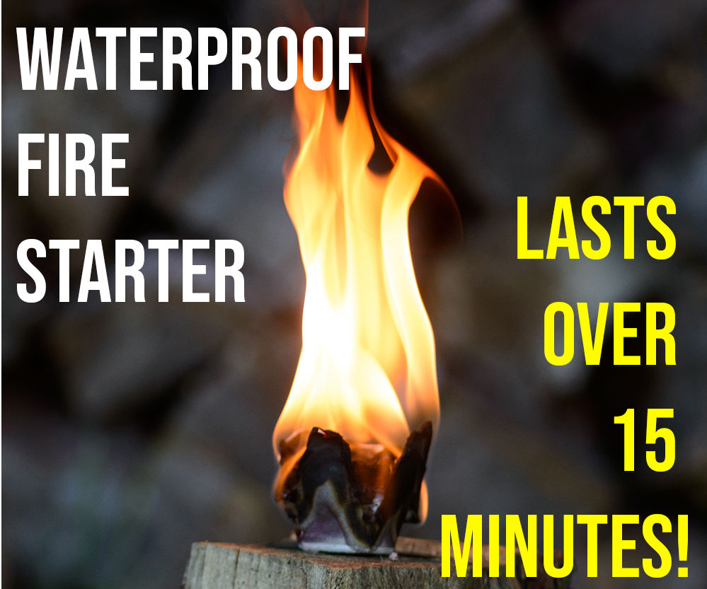 Make a Waterproof Fire Starter