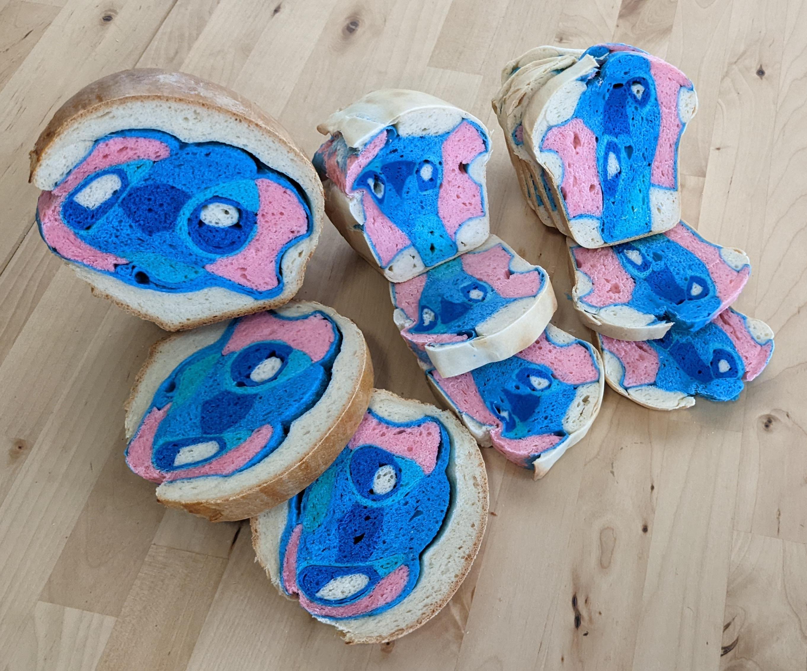 Stitch Character Bread and Lessons Learned
