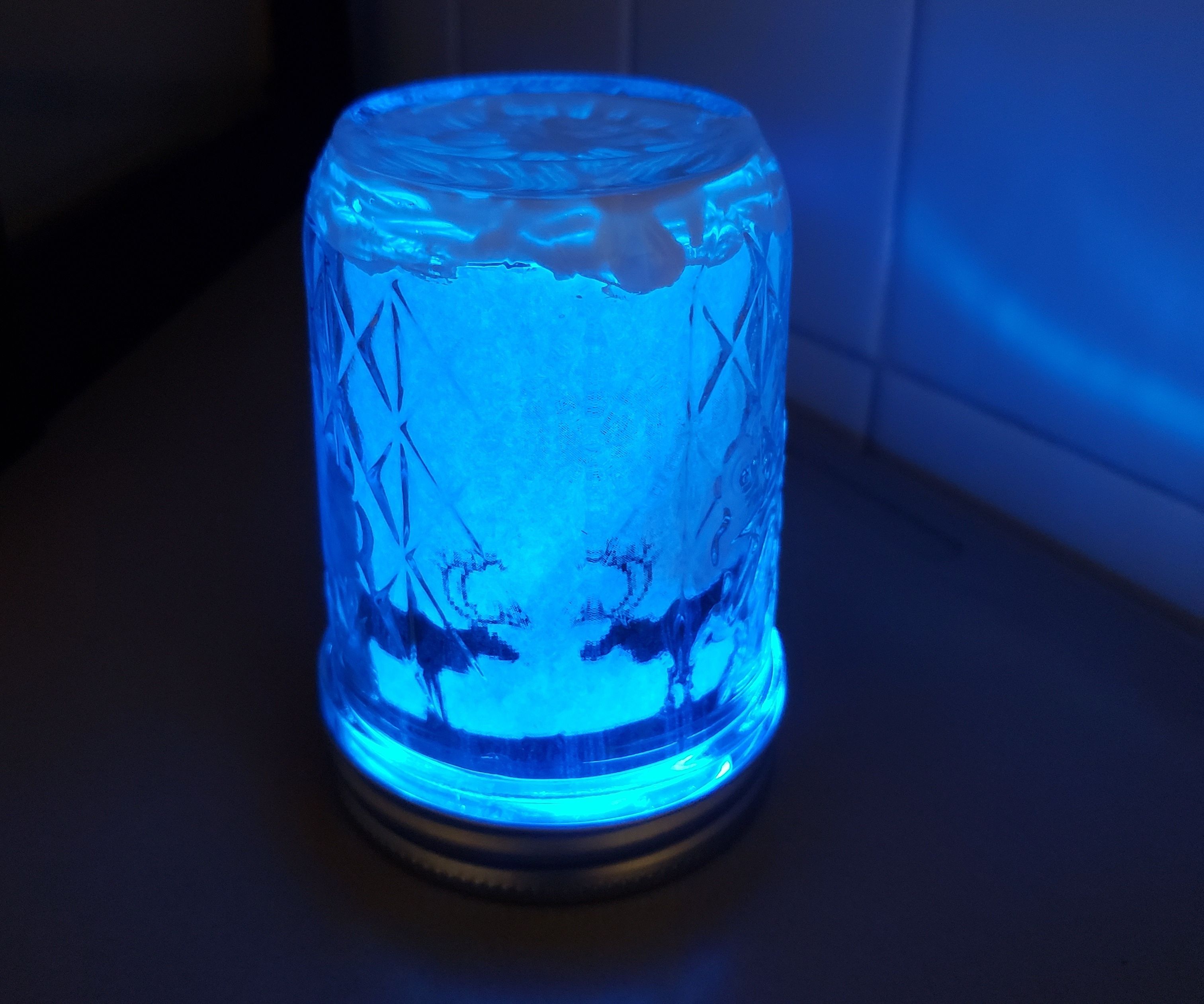 Glowing Jar Decoration