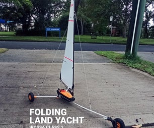 3D Printed Folding RC Land Yacht - MUSHU