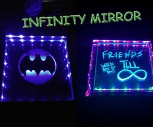 Batman and F.R.I.E.N.D.S Infinity Mirror