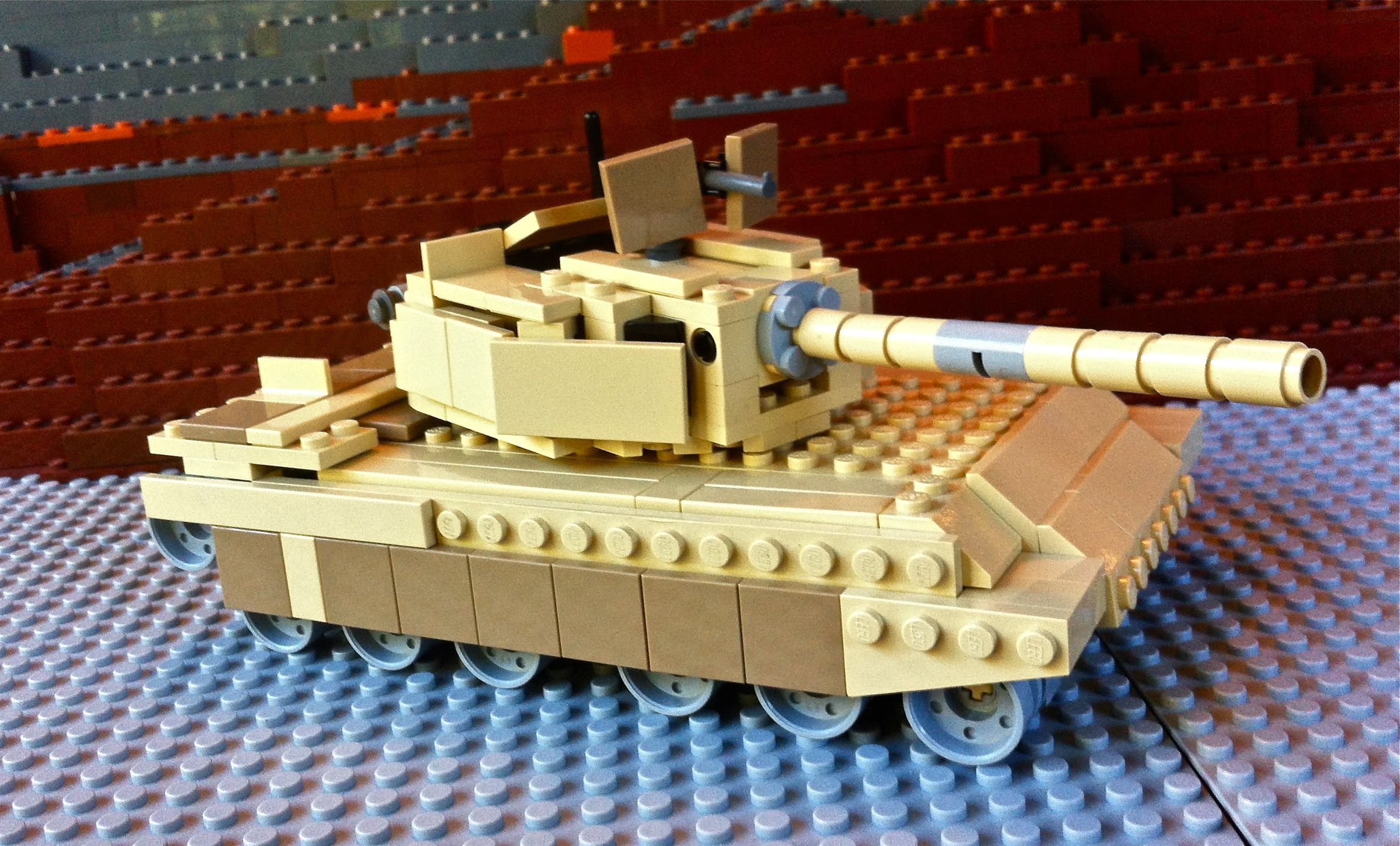 Make a LEGO Abrams Tank