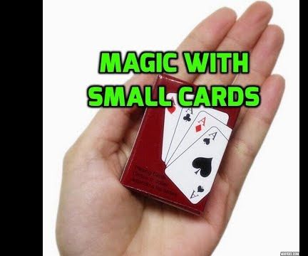 How to Do Magic Trick With Small Cards