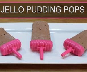 Homemade Jello Pudding Pops
