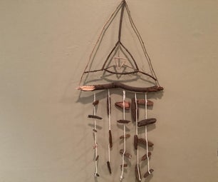 How to Make a Decorative Wind Chime From Natural Materials