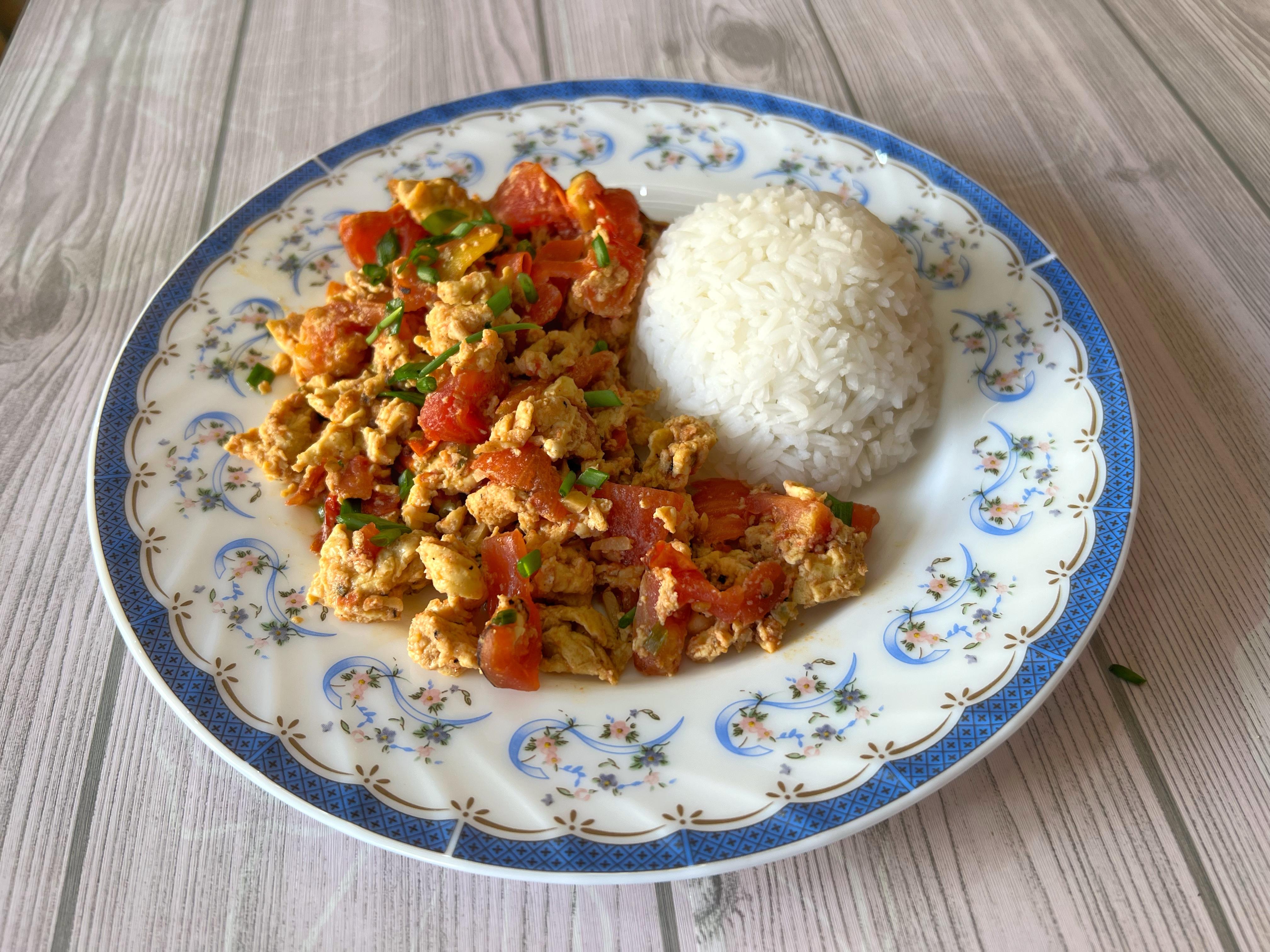 Quick & Easy Chinese Tomato Egg Stir Fry