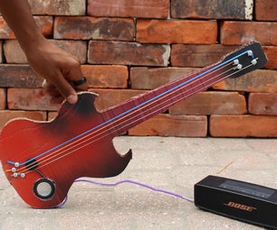 How to Make a DIY Electric Guitar for Under $10