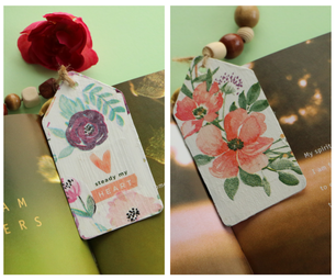 How to Make Decoupage Bookmarks Using Metal Tags