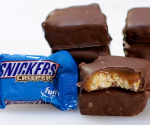Snickers Crisper Candy Bars