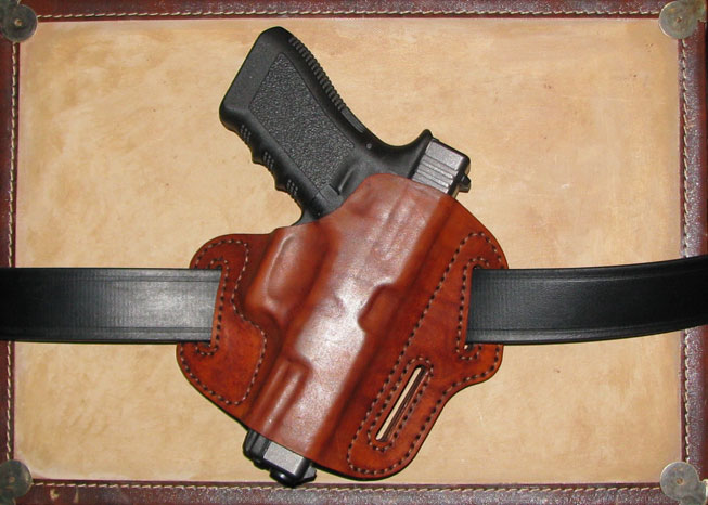 MAKE A LASER CUT LEATHER HOLSTER FOR YOUR PISTOL
