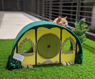 Hobbit Hole Cat House
