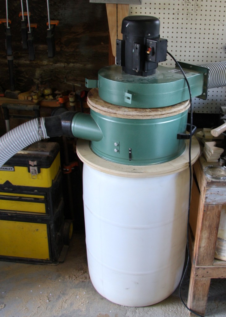 Making a cyclone chip separator for a dust collector