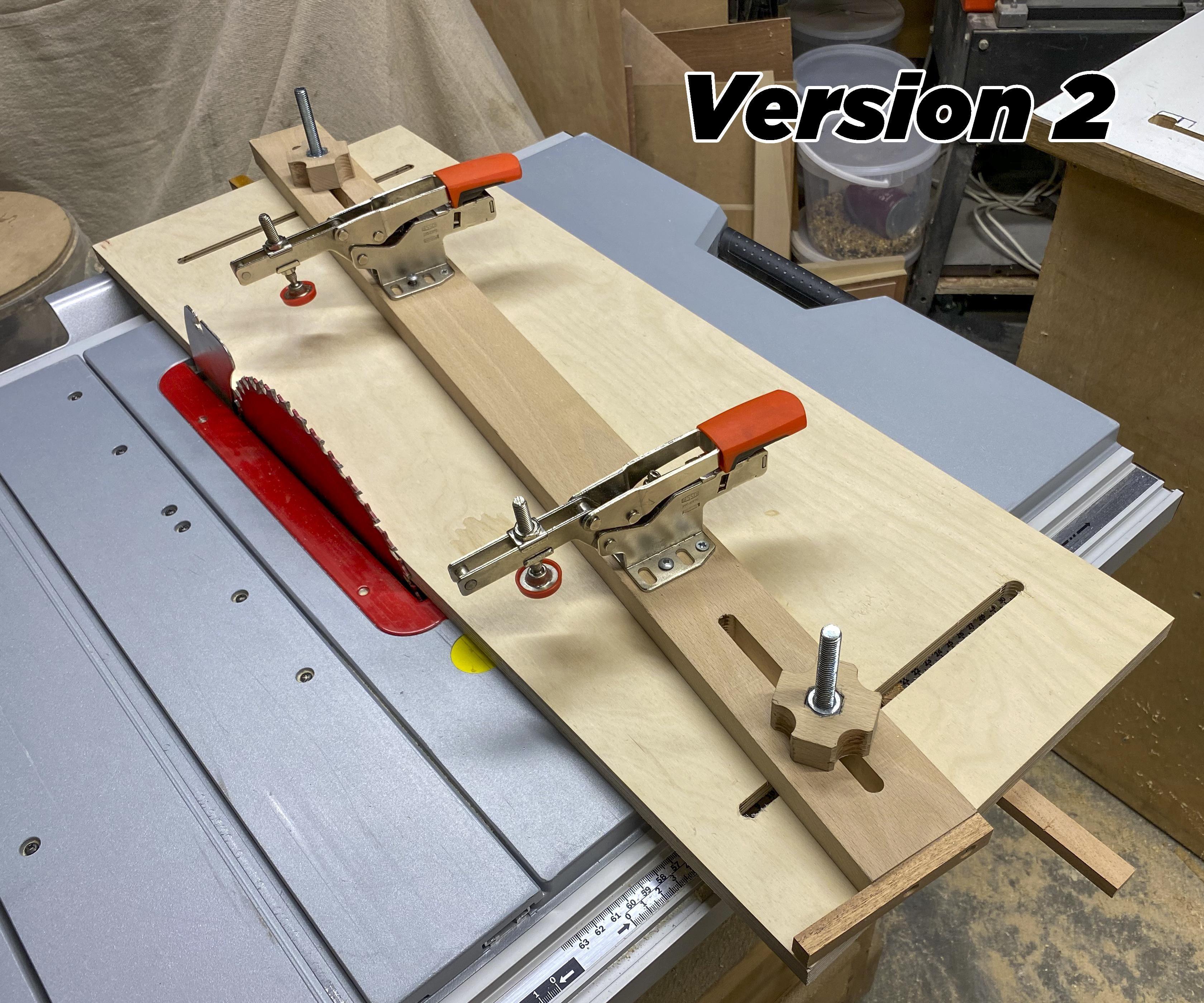 A Much Safer Table Saw Taper Jig