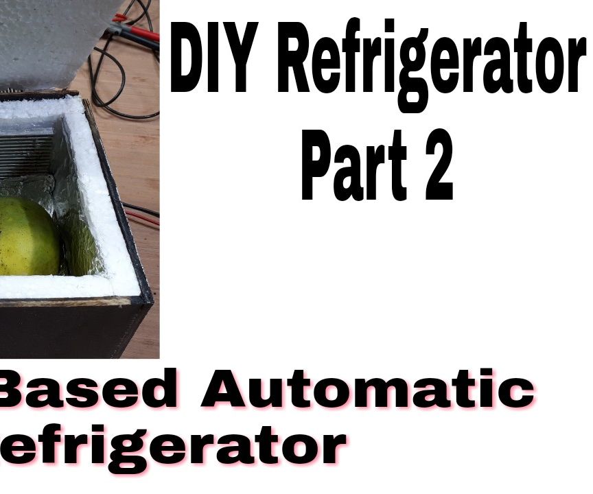 Home Made Refrigerator With Smart Control Functionality (Deep Freezer)