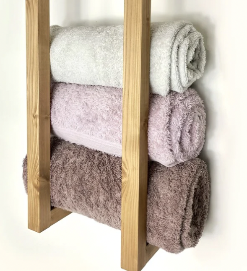 How to Build A: Scrap Wood Towel Rack