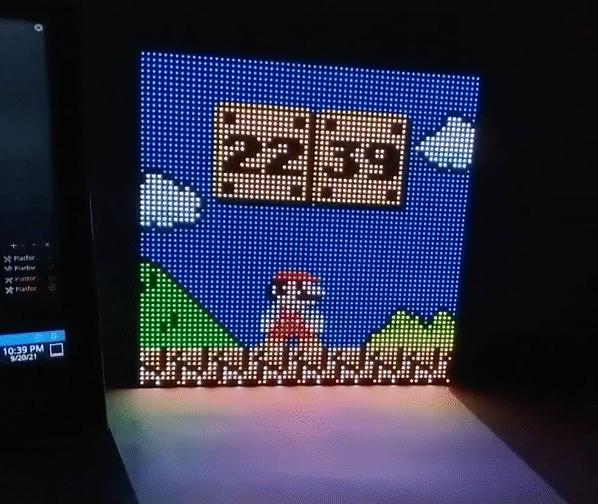 Mario Bros. Clock